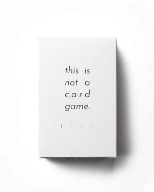 Card Stack |  this is not a card game 