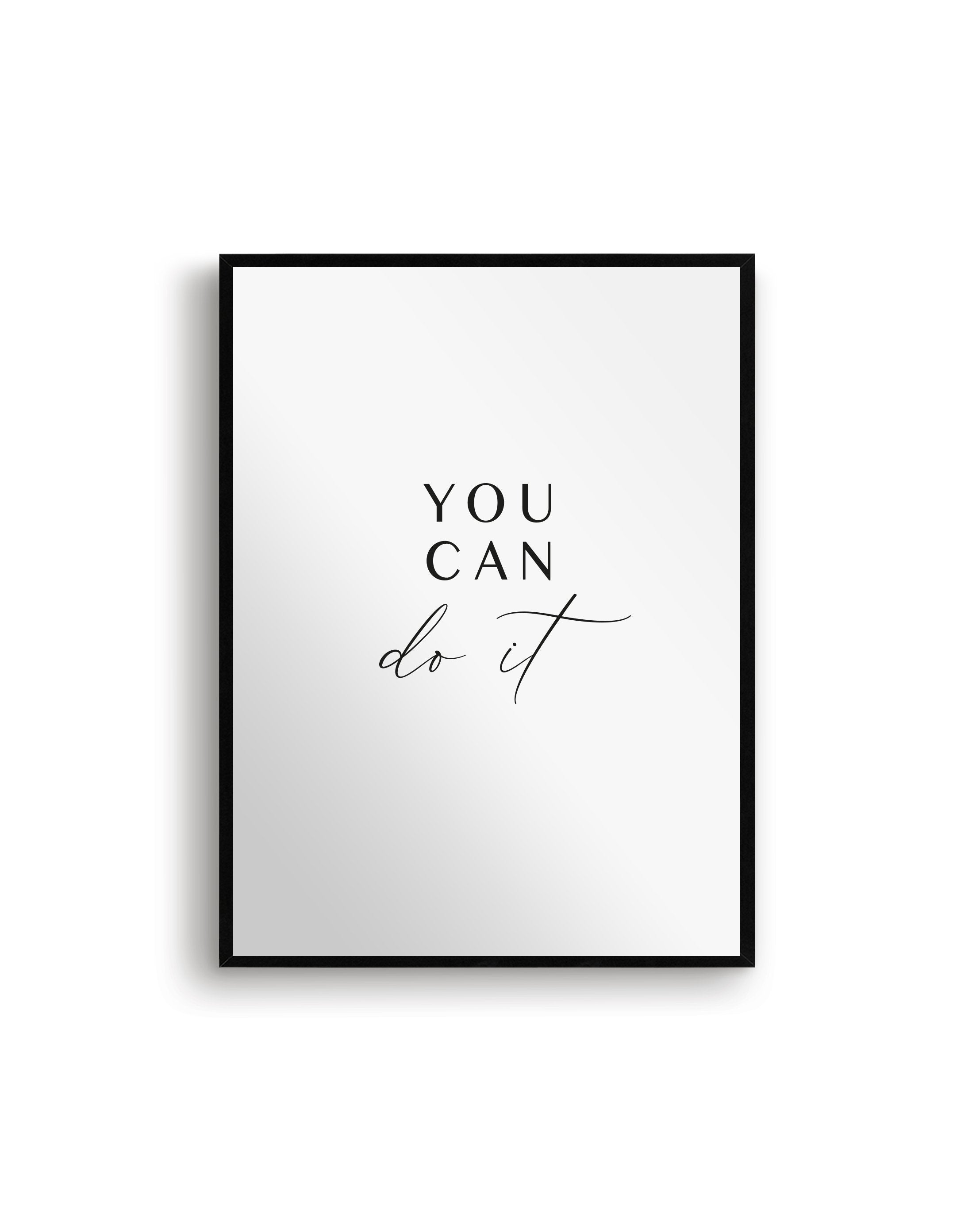  You can do it |  this is not a card game 